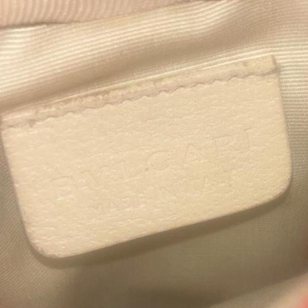 Bulgari Pink Logo Cosmetic Pouch - Picture 7 of 9